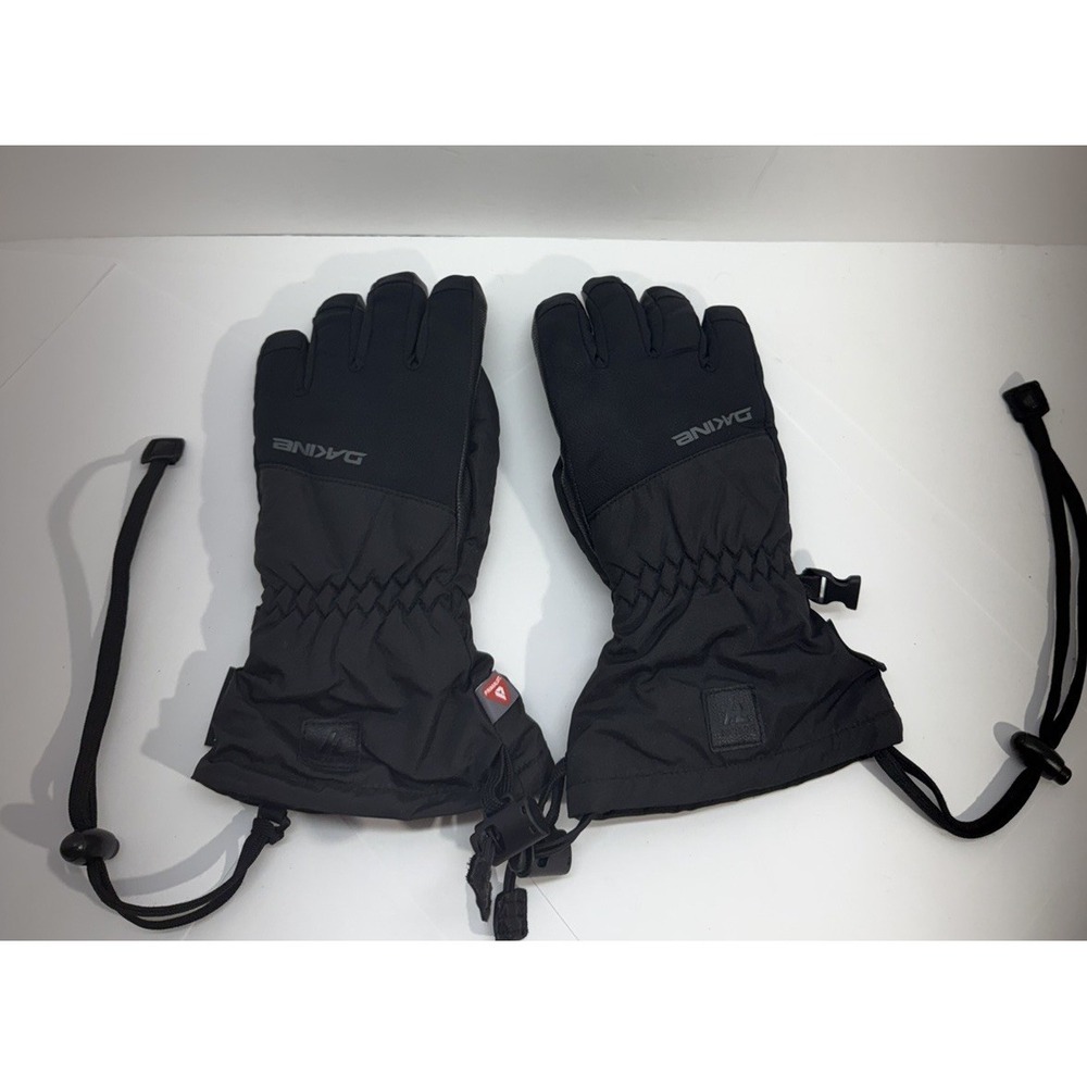 Dakine Kids RoverGlove M 6-8yrs Gore-Tex Leather  Insulated Waterproof Black Ski